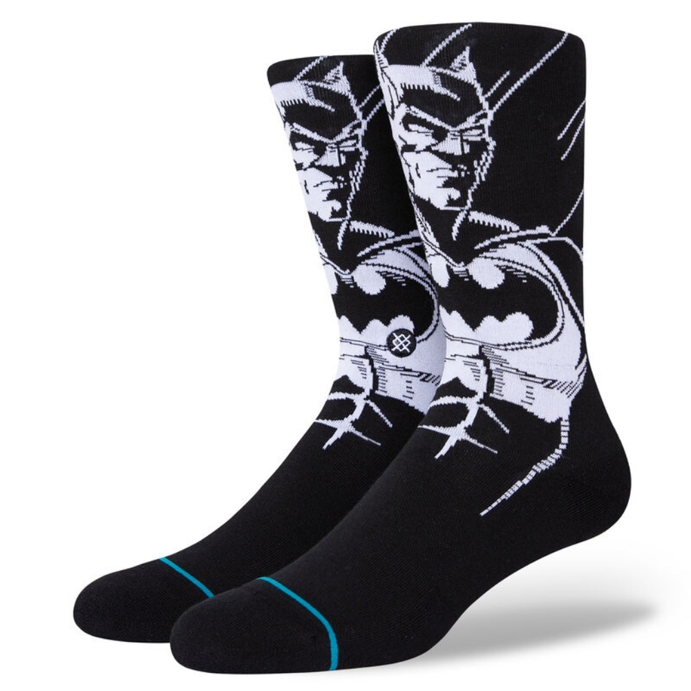 Stance The Batman Socks DC Comics Movie Black A545D21BAT Dark Knight Gotham L